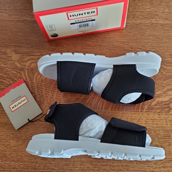 Hunter Original Outdoor Sandals - black - Picture 8 of 11